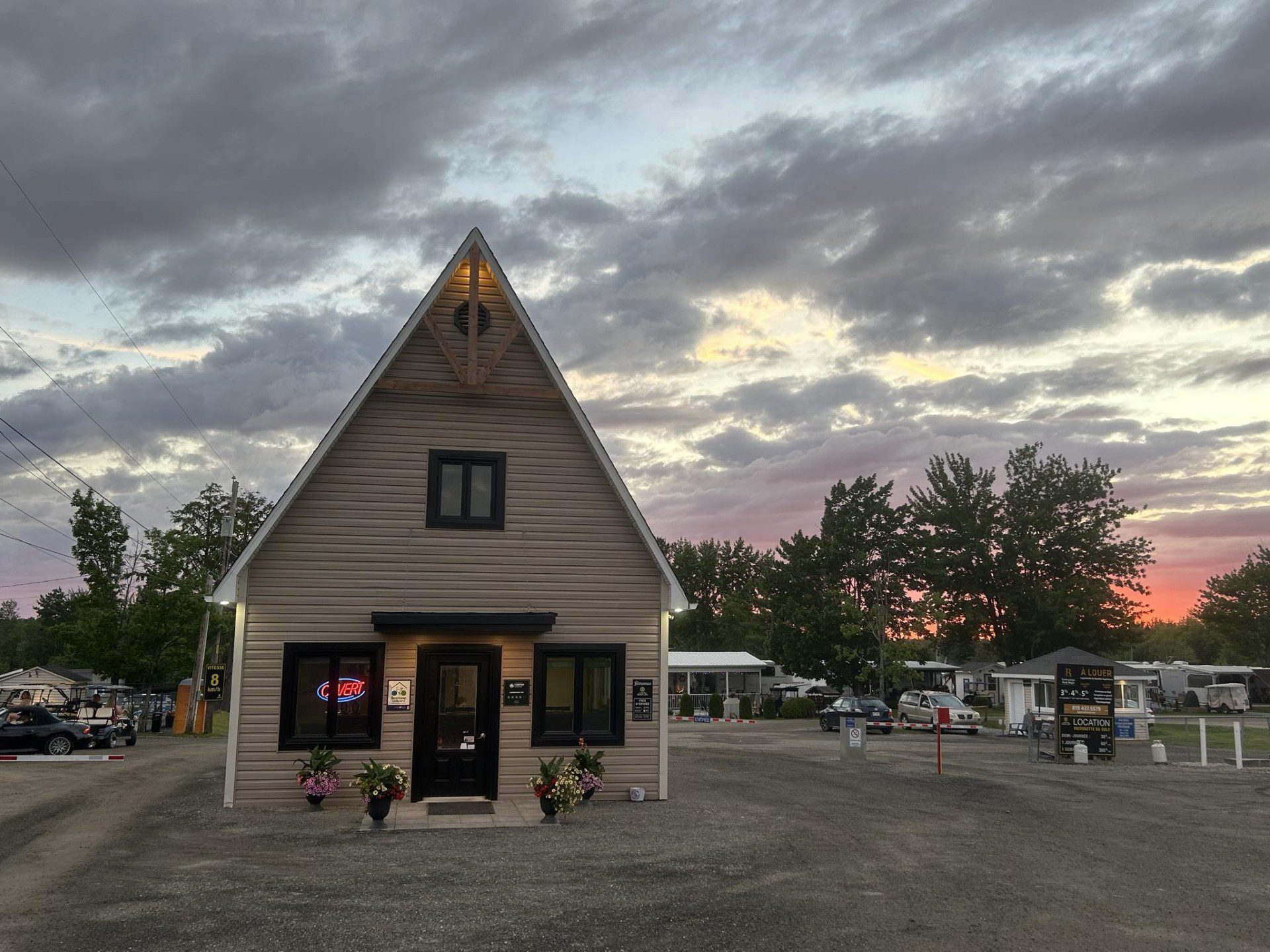 Camping Beau-Lieu à Sherbrooke, Estrie avec activités familiales